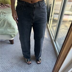 Abercrombie & Fitch Curve Love The 90’s High Rise Relaxed Jeans